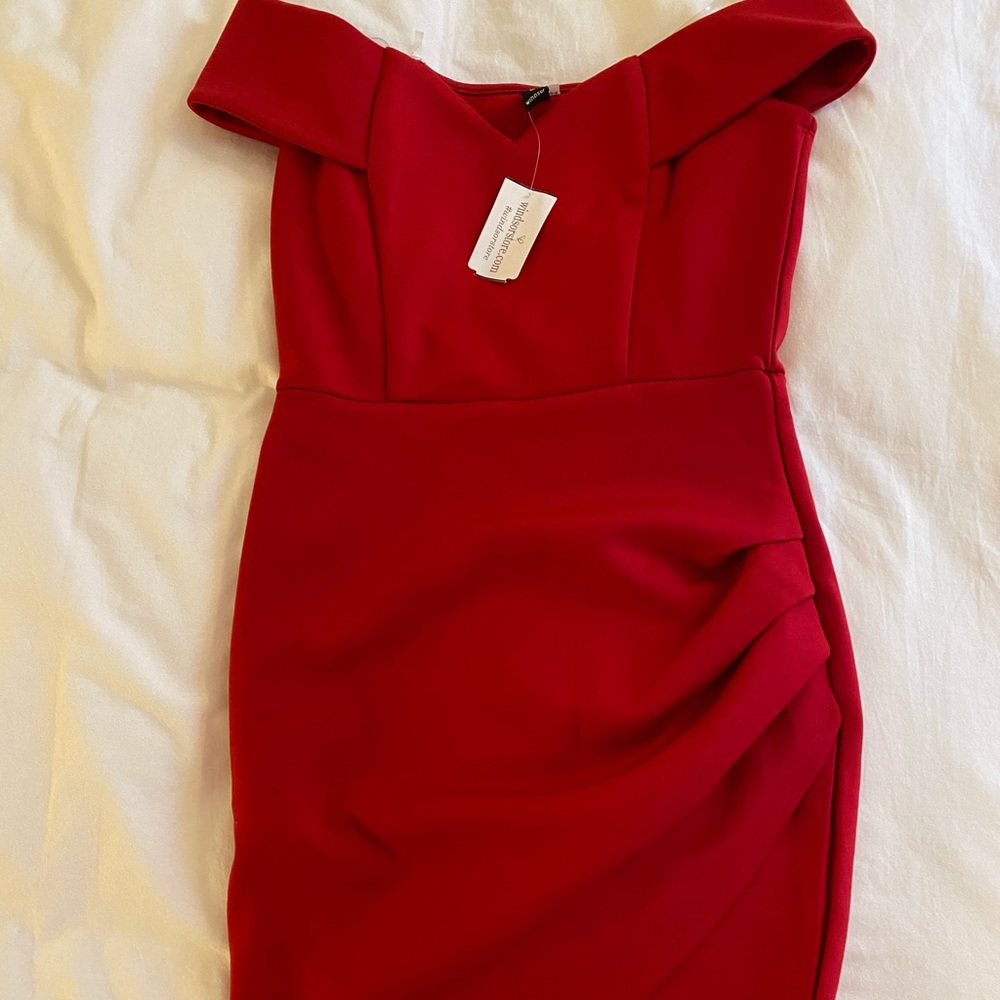 Windsor Red Mini Dress